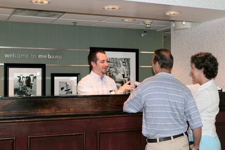 Hampton Inn Mebane Interiør billede
